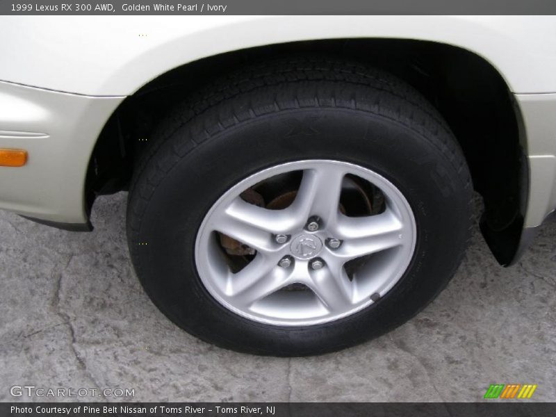 Golden White Pearl / Ivory 1999 Lexus RX 300 AWD