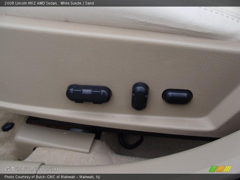 White Suede / Sand 2008 Lincoln MKZ AWD Sedan