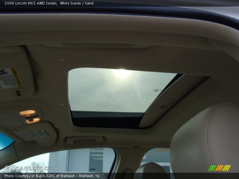 White Suede / Sand 2008 Lincoln MKZ AWD Sedan