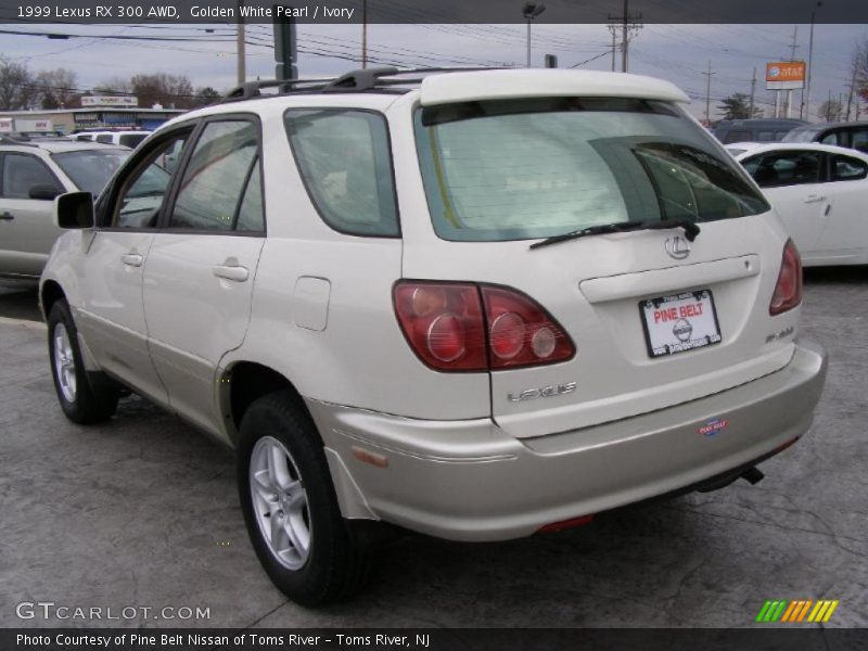 Golden White Pearl / Ivory 1999 Lexus RX 300 AWD