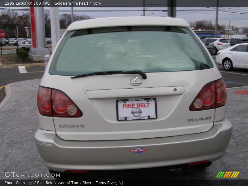 Golden White Pearl / Ivory 1999 Lexus RX 300 AWD