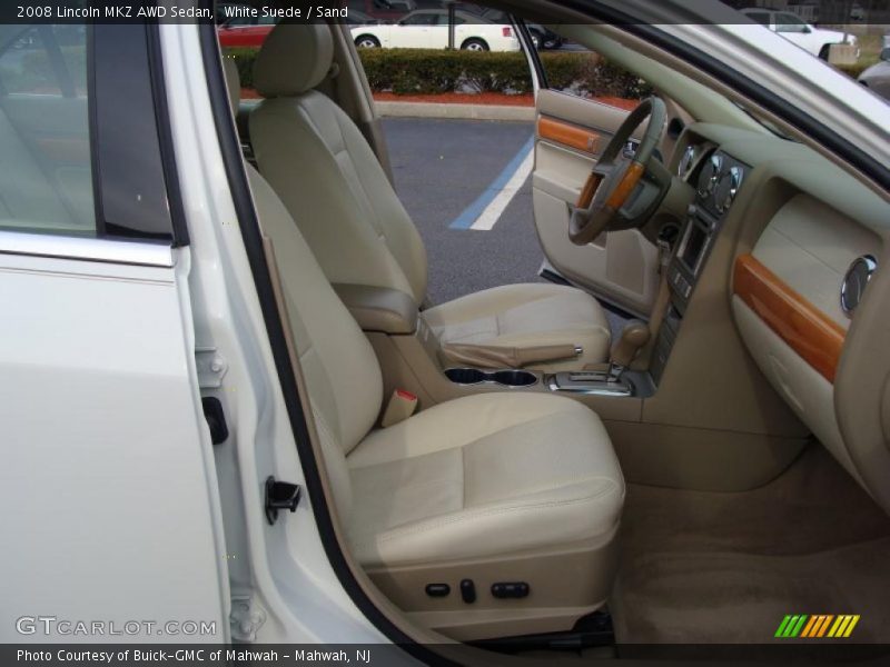 White Suede / Sand 2008 Lincoln MKZ AWD Sedan