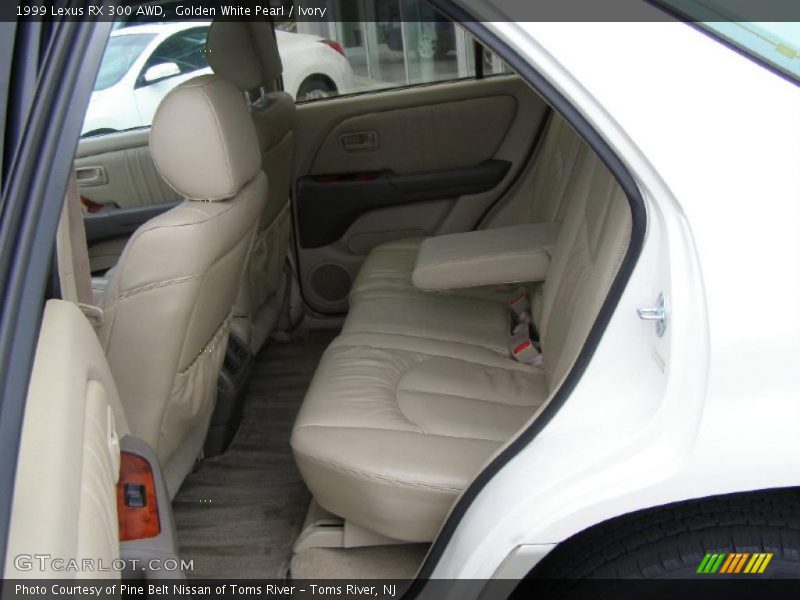Golden White Pearl / Ivory 1999 Lexus RX 300 AWD