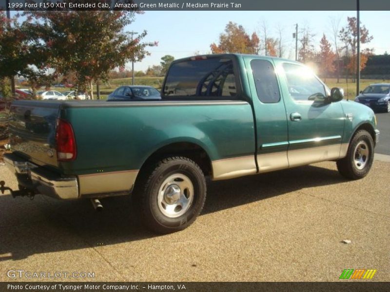  1999 F150 XLT Extended Cab Amazon Green Metallic