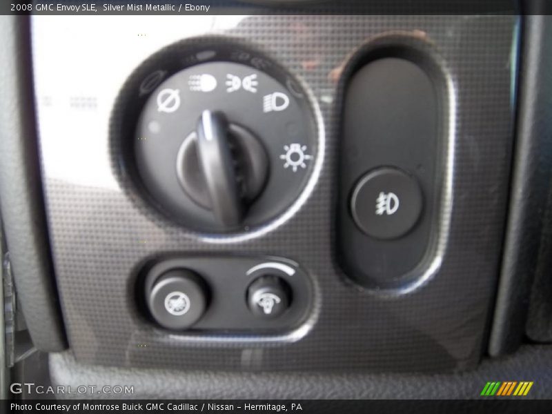Silver Mist Metallic / Ebony 2008 GMC Envoy SLE