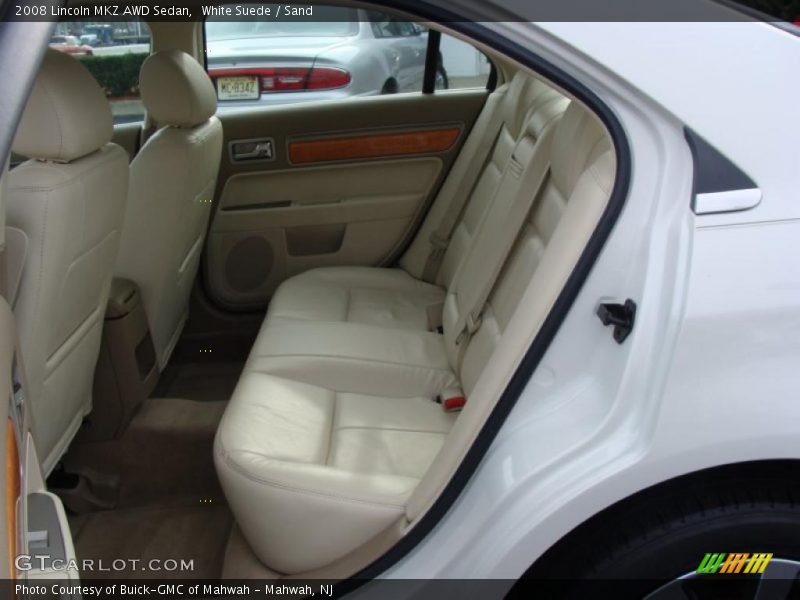 White Suede / Sand 2008 Lincoln MKZ AWD Sedan