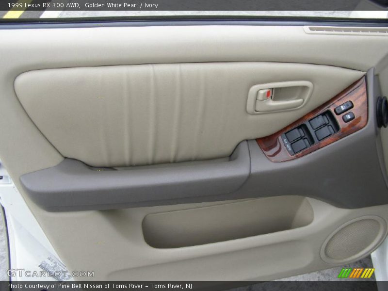 Golden White Pearl / Ivory 1999 Lexus RX 300 AWD