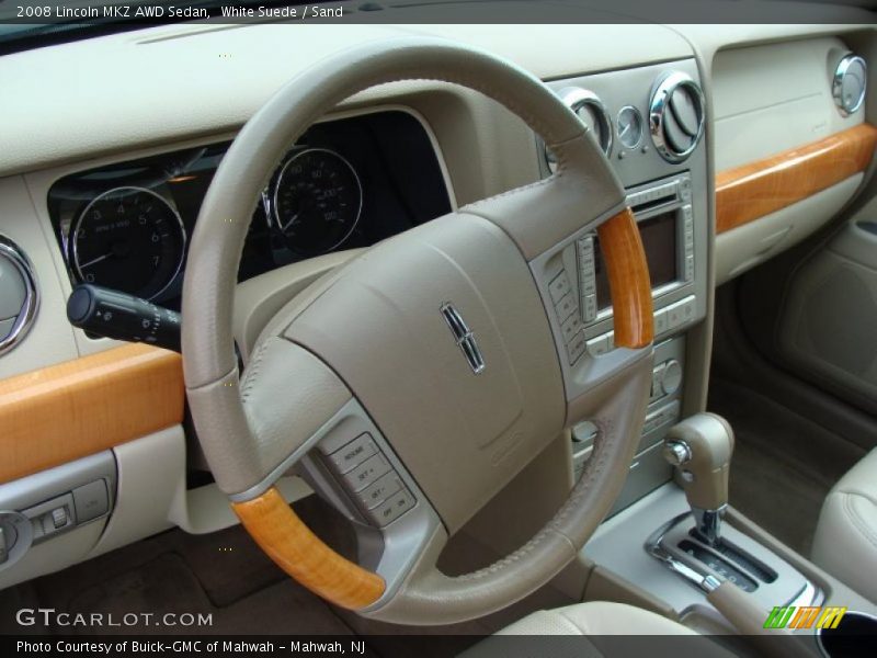 White Suede / Sand 2008 Lincoln MKZ AWD Sedan