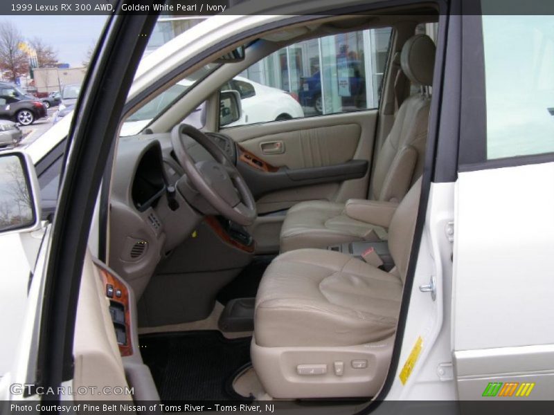 Golden White Pearl / Ivory 1999 Lexus RX 300 AWD