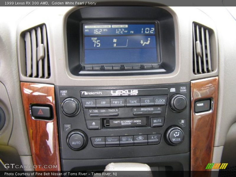 Golden White Pearl / Ivory 1999 Lexus RX 300 AWD