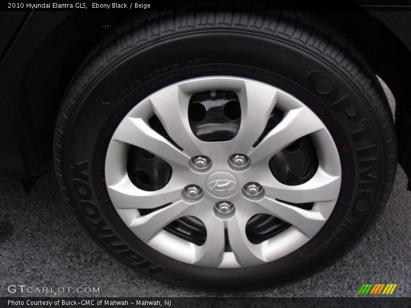 Ebony Black / Beige 2010 Hyundai Elantra GLS