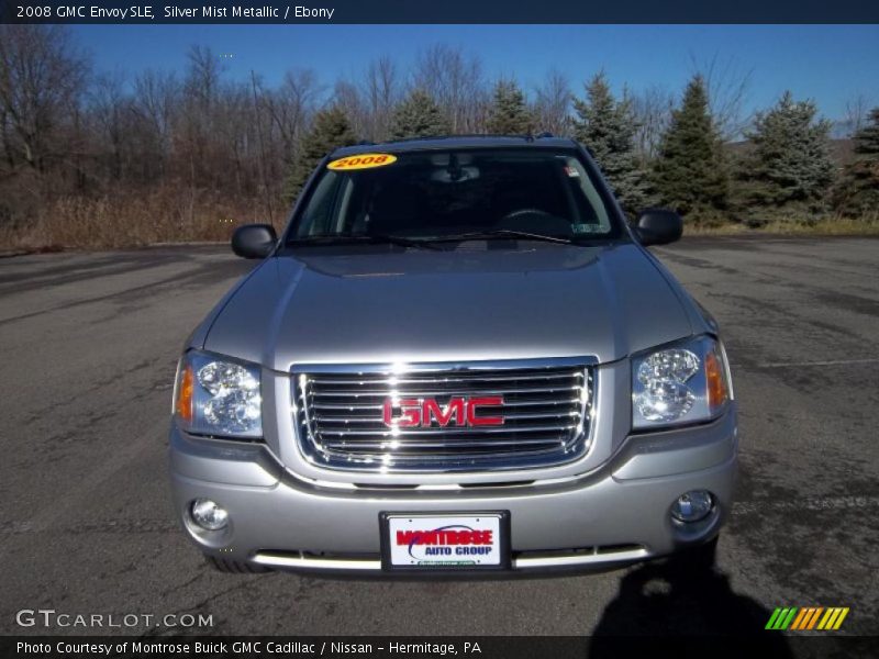 Silver Mist Metallic / Ebony 2008 GMC Envoy SLE