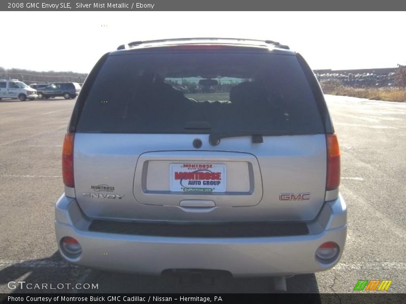 Silver Mist Metallic / Ebony 2008 GMC Envoy SLE