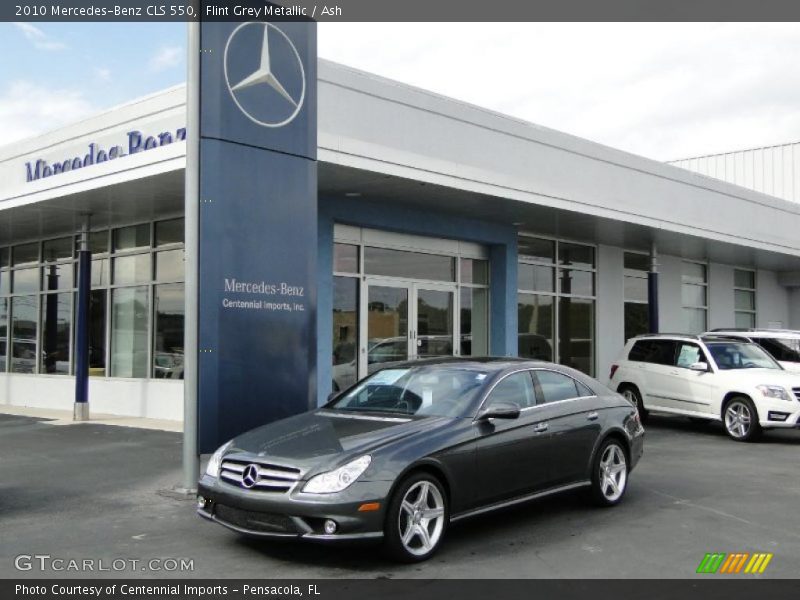 Flint Grey Metallic / Ash 2010 Mercedes-Benz CLS 550