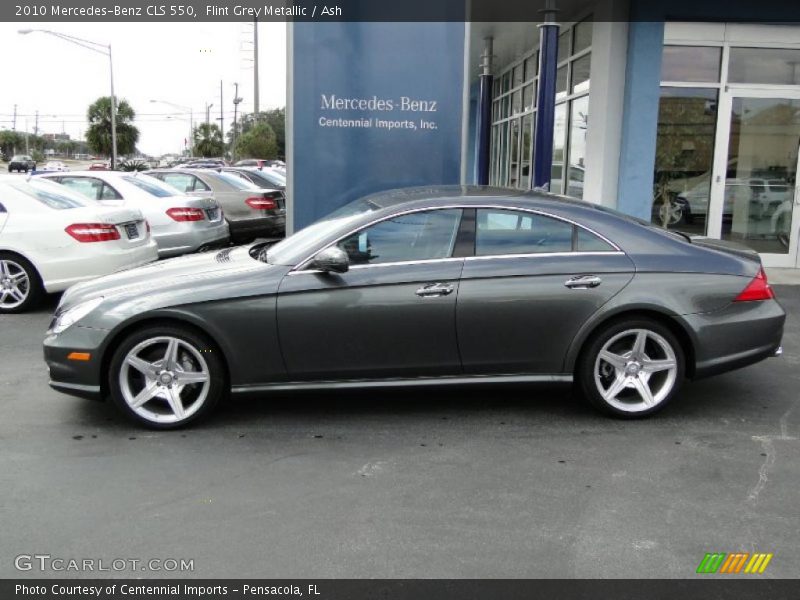 Flint Grey Metallic / Ash 2010 Mercedes-Benz CLS 550