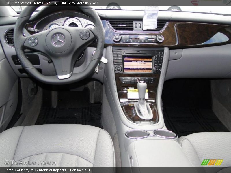 Flint Grey Metallic / Ash 2010 Mercedes-Benz CLS 550