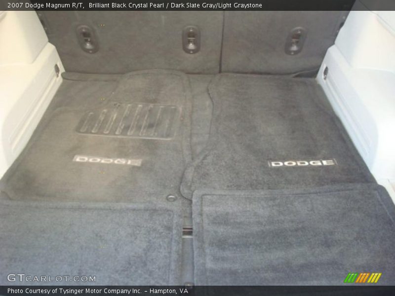 Brilliant Black Crystal Pearl / Dark Slate Gray/Light Graystone 2007 Dodge Magnum R/T