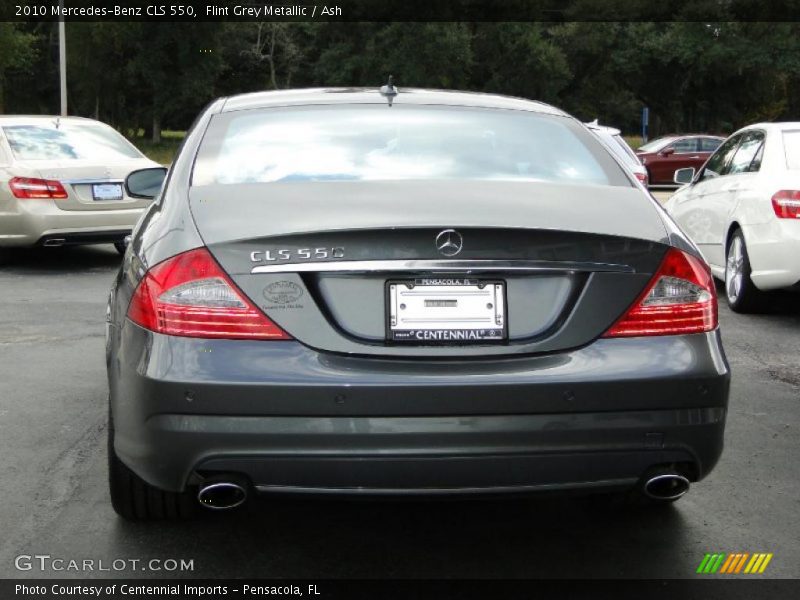 Flint Grey Metallic / Ash 2010 Mercedes-Benz CLS 550