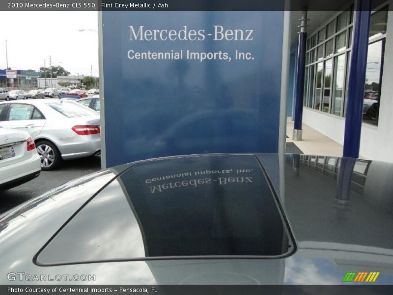Flint Grey Metallic / Ash 2010 Mercedes-Benz CLS 550
