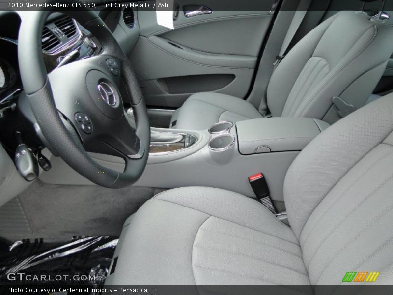 Flint Grey Metallic / Ash 2010 Mercedes-Benz CLS 550