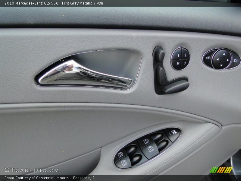 Flint Grey Metallic / Ash 2010 Mercedes-Benz CLS 550