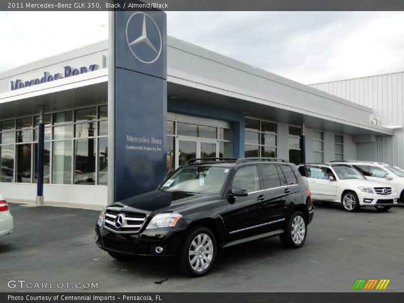 Black / Almond/Black 2011 Mercedes-Benz GLK 350