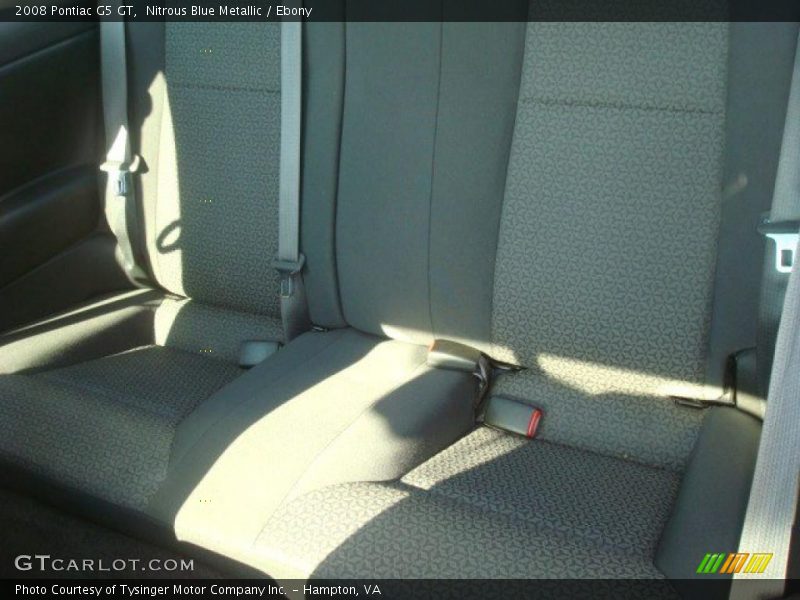 Nitrous Blue Metallic / Ebony 2008 Pontiac G5 GT