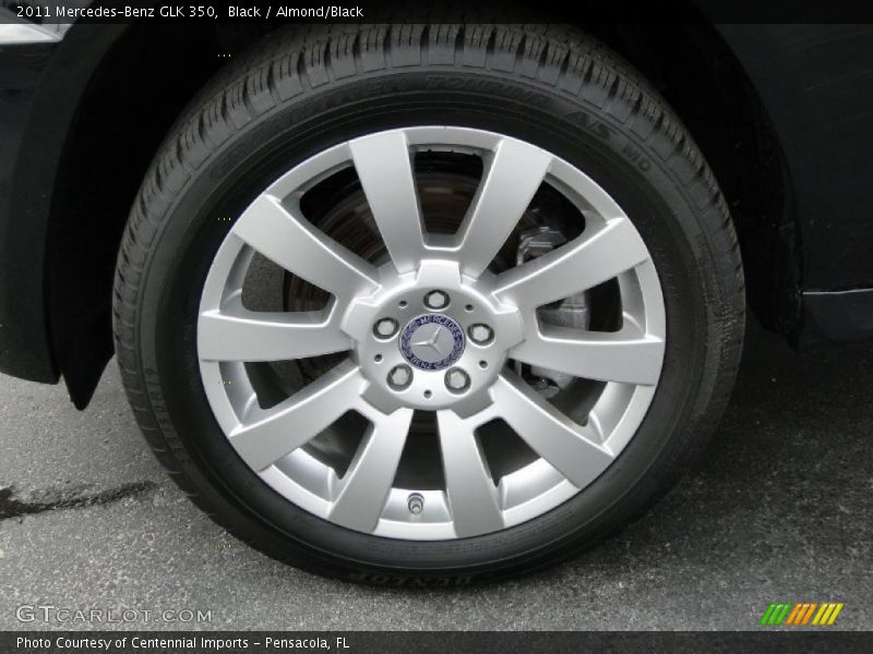 Black / Almond/Black 2011 Mercedes-Benz GLK 350