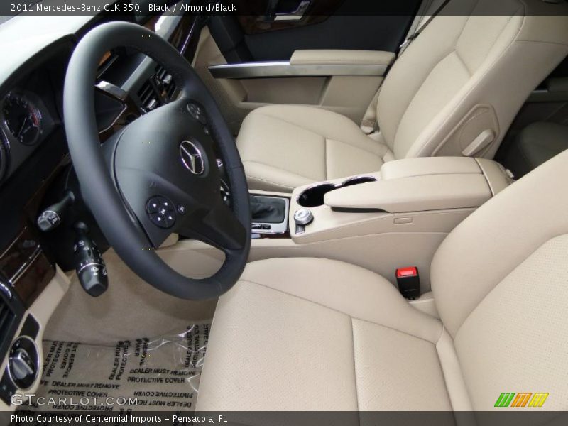 Black / Almond/Black 2011 Mercedes-Benz GLK 350