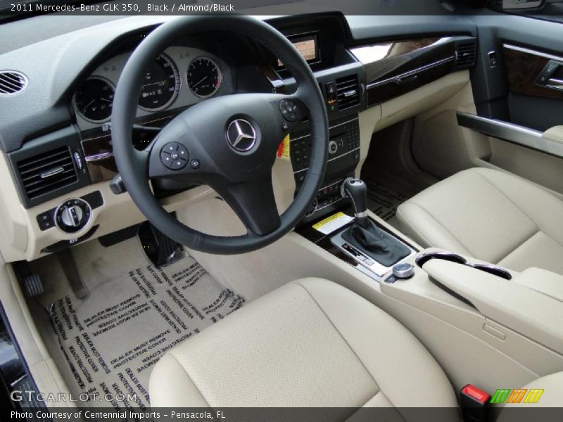 Black / Almond/Black 2011 Mercedes-Benz GLK 350