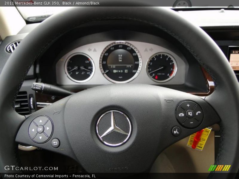Black / Almond/Black 2011 Mercedes-Benz GLK 350