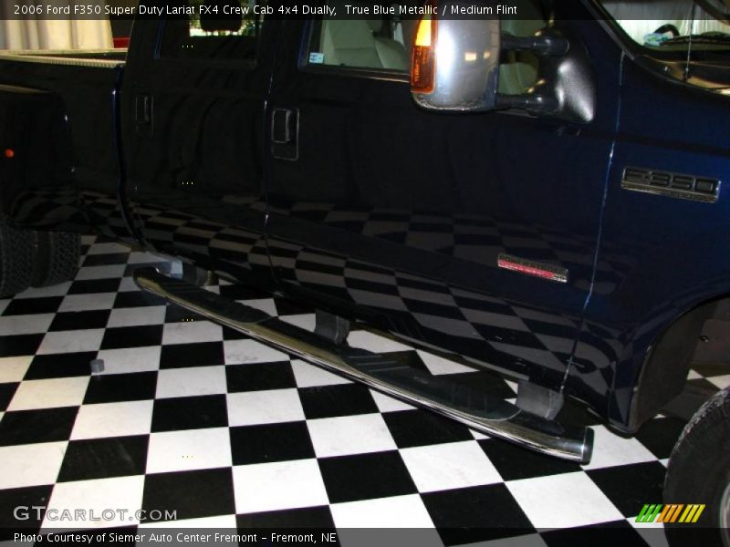 True Blue Metallic / Medium Flint 2006 Ford F350 Super Duty Lariat FX4 Crew Cab 4x4 Dually