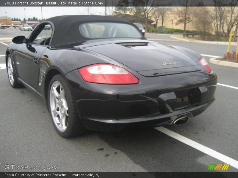 Basalt Black Metallic / Stone Grey 2008 Porsche Boxster