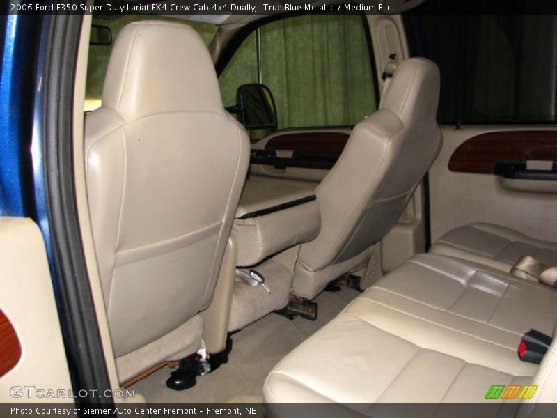 True Blue Metallic / Medium Flint 2006 Ford F350 Super Duty Lariat FX4 Crew Cab 4x4 Dually