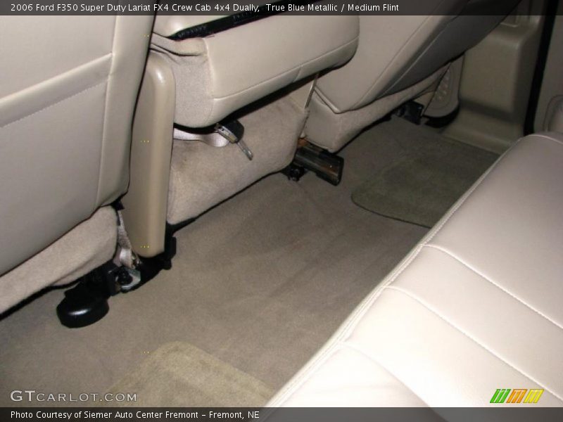 True Blue Metallic / Medium Flint 2006 Ford F350 Super Duty Lariat FX4 Crew Cab 4x4 Dually