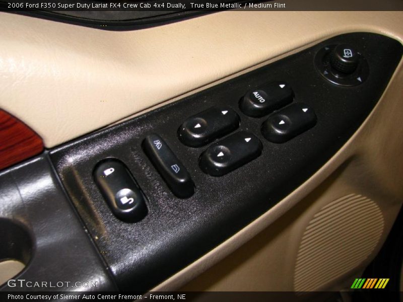 True Blue Metallic / Medium Flint 2006 Ford F350 Super Duty Lariat FX4 Crew Cab 4x4 Dually