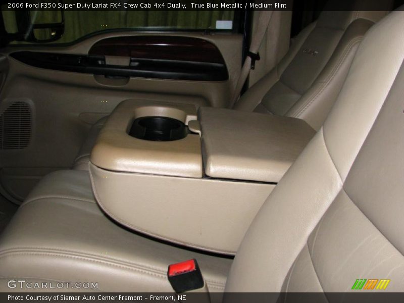 True Blue Metallic / Medium Flint 2006 Ford F350 Super Duty Lariat FX4 Crew Cab 4x4 Dually