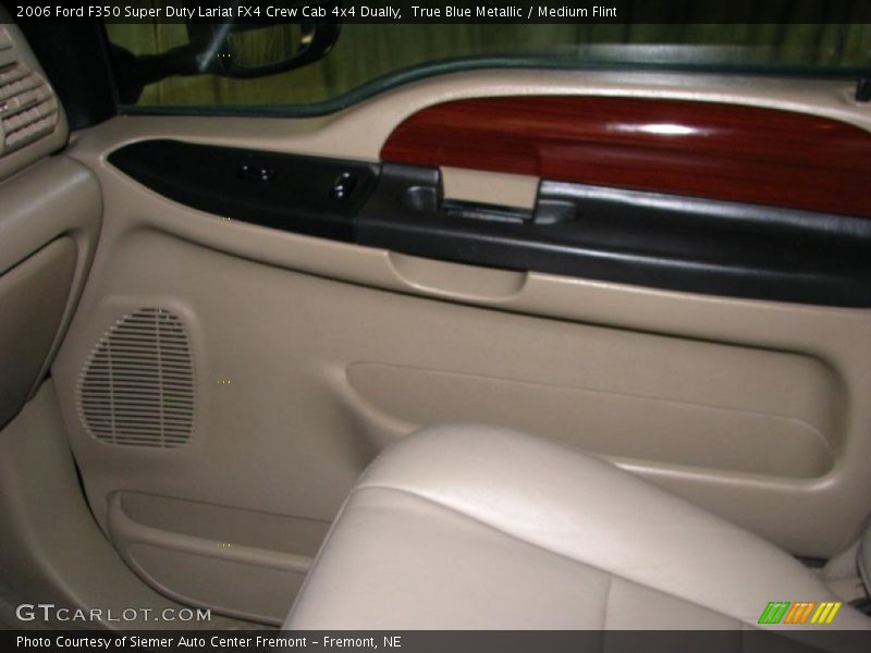 True Blue Metallic / Medium Flint 2006 Ford F350 Super Duty Lariat FX4 Crew Cab 4x4 Dually