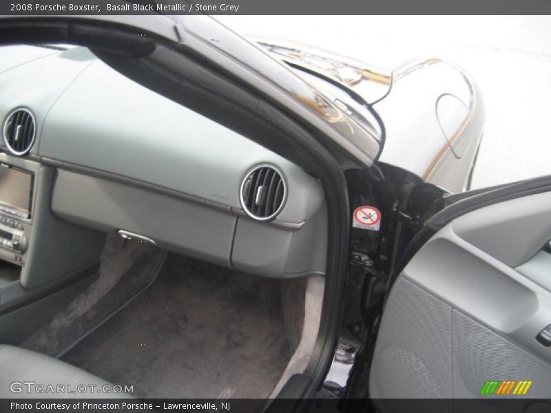 Basalt Black Metallic / Stone Grey 2008 Porsche Boxster