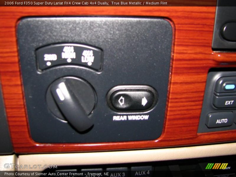 True Blue Metallic / Medium Flint 2006 Ford F350 Super Duty Lariat FX4 Crew Cab 4x4 Dually