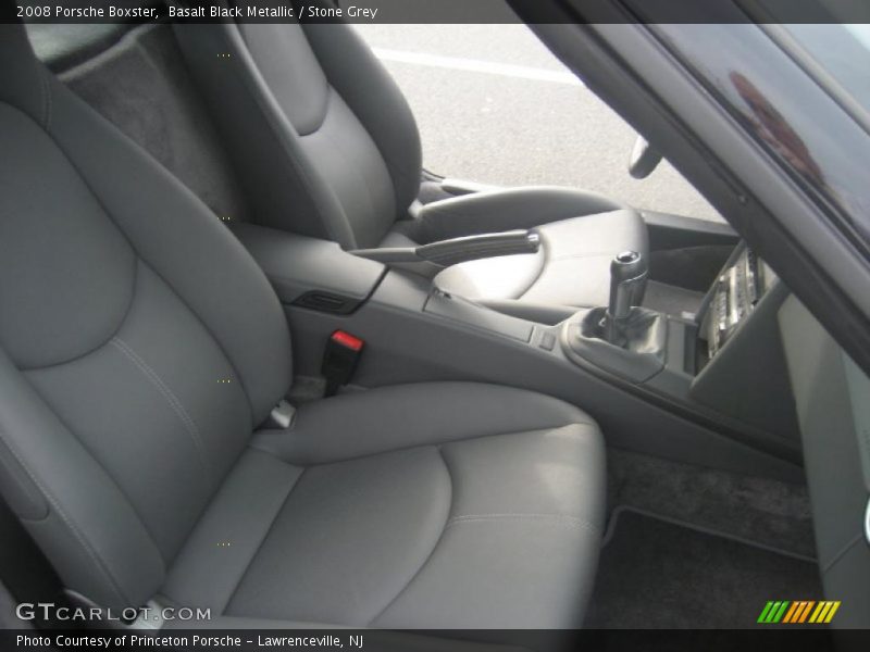  2008 Boxster  Stone Grey Interior