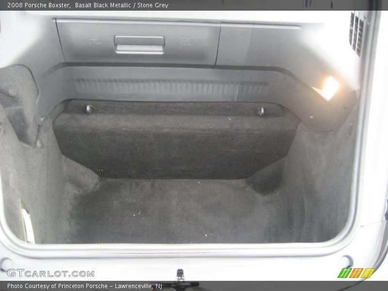 Basalt Black Metallic / Stone Grey 2008 Porsche Boxster