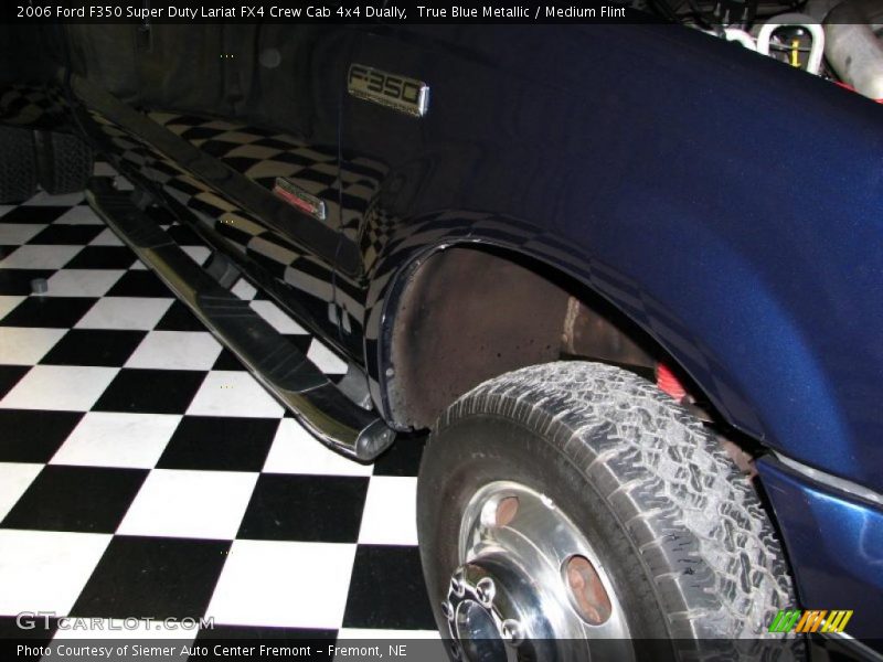 True Blue Metallic / Medium Flint 2006 Ford F350 Super Duty Lariat FX4 Crew Cab 4x4 Dually