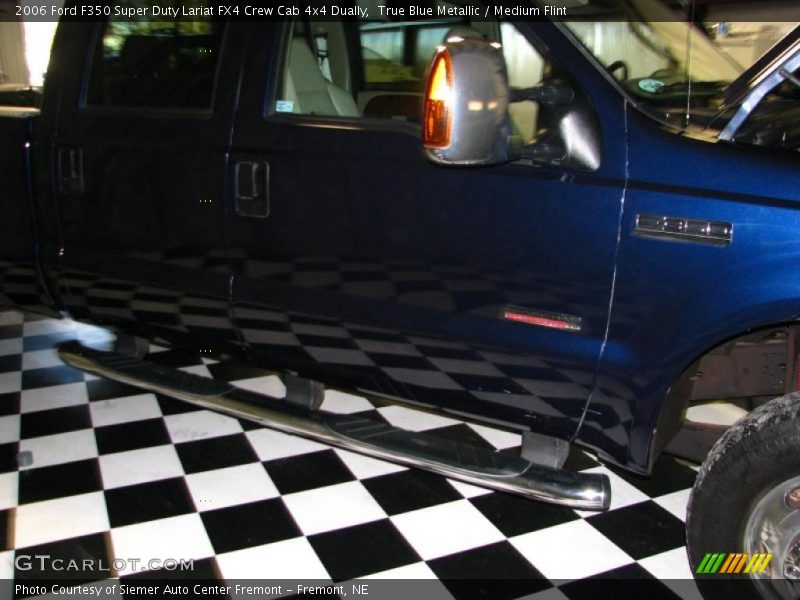 True Blue Metallic / Medium Flint 2006 Ford F350 Super Duty Lariat FX4 Crew Cab 4x4 Dually