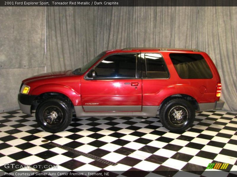 Toreador Red Metallic / Dark Graphite 2001 Ford Explorer Sport