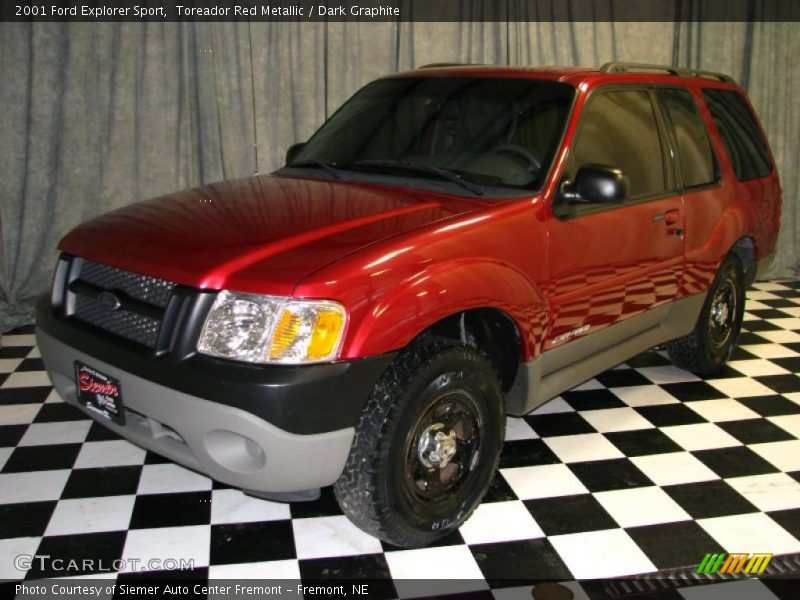Toreador Red Metallic / Dark Graphite 2001 Ford Explorer Sport