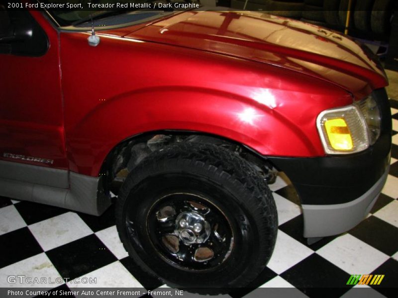 Toreador Red Metallic / Dark Graphite 2001 Ford Explorer Sport