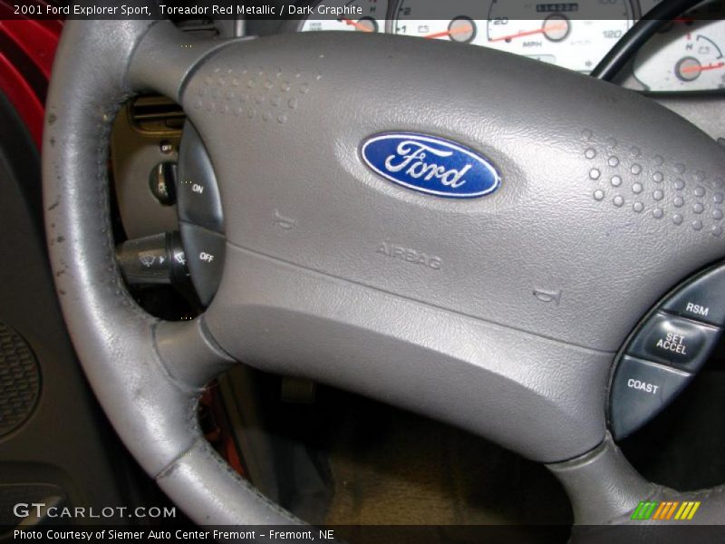 Toreador Red Metallic / Dark Graphite 2001 Ford Explorer Sport