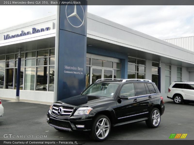 Black / Almond/Black 2011 Mercedes-Benz GLK 350
