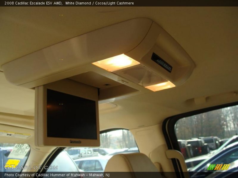 White Diamond / Cocoa/Light Cashmere 2008 Cadillac Escalade ESV AWD